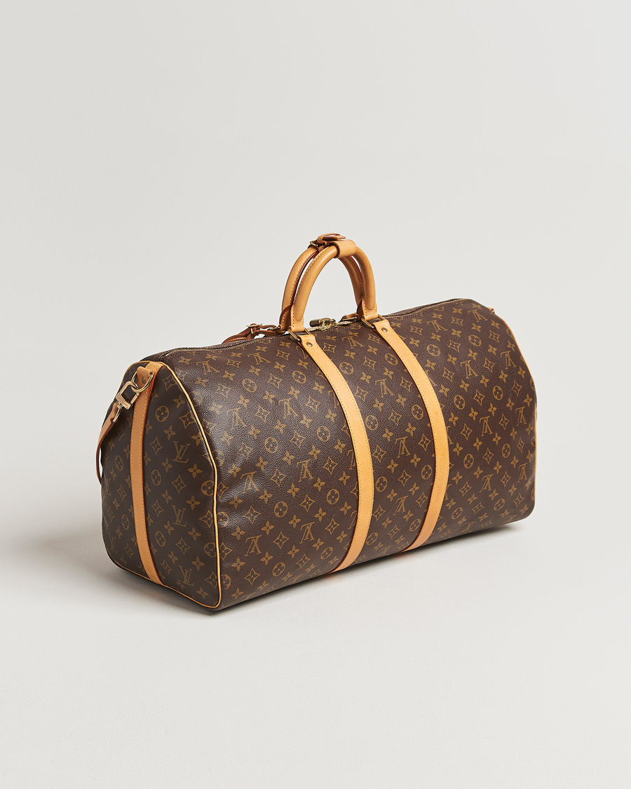 Herr | Louis Vuitton Pre-Owned Keepall Bandoulière 55 Monogram | Louis Vuitton Pre-Owned | Keepall Bandoulière 55 Monogram