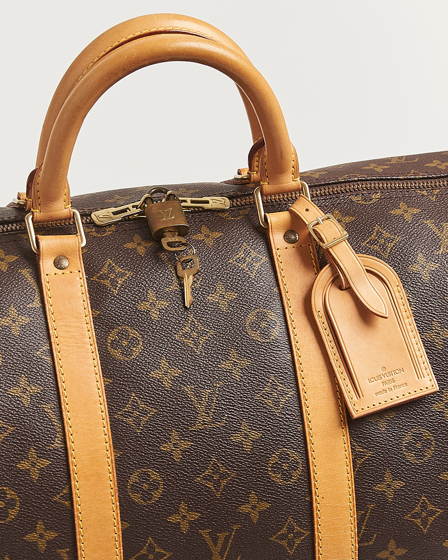 Herr | Louis Vuitton Pre-Owned Keepall Bandoulière 55 Monogram | Louis Vuitton Pre-Owned | Keepall Bandoulière 55 Monogram