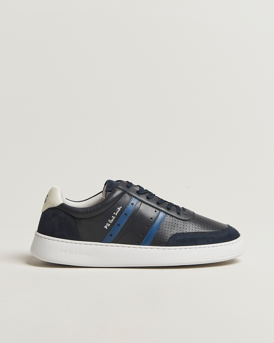 Herr | Sneakers | PS Paul Smith | Birch Leather/Suede Sneaker Blue