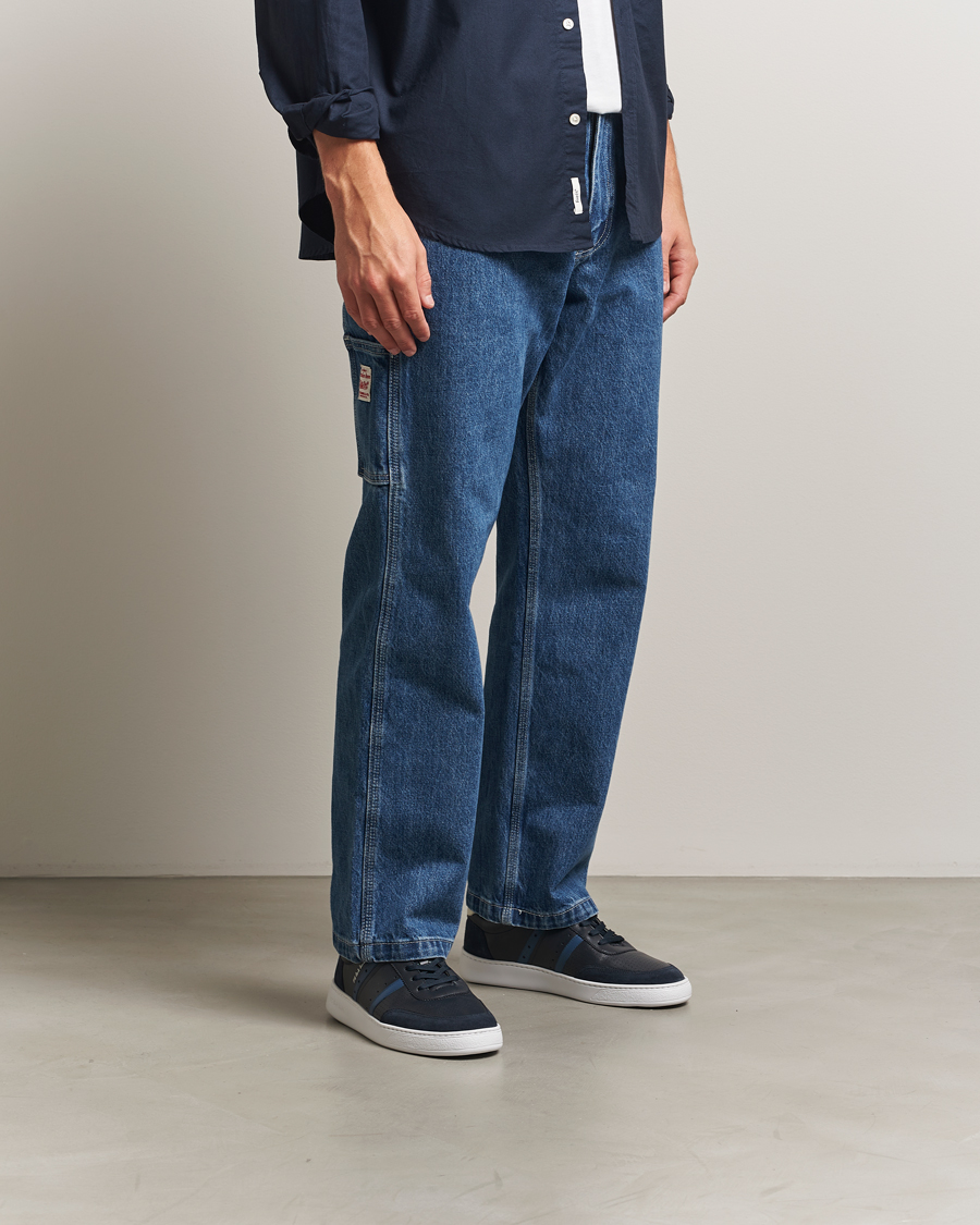 Herr | Sneakers | PS Paul Smith | Birch Leather/Suede Sneaker Blue