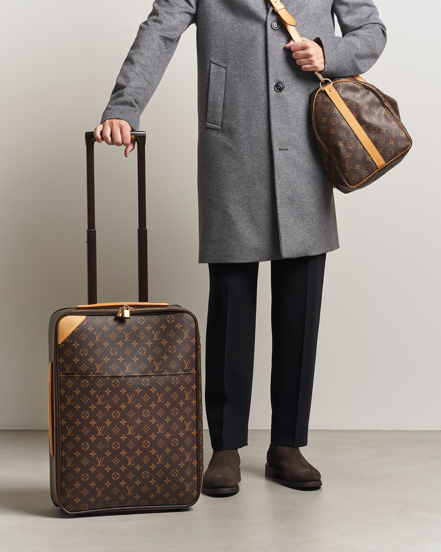 Herr | Pre-Owned & Vintage Bags | Louis Vuitton Pre-Owned | Pegase Trolley Case Monogram