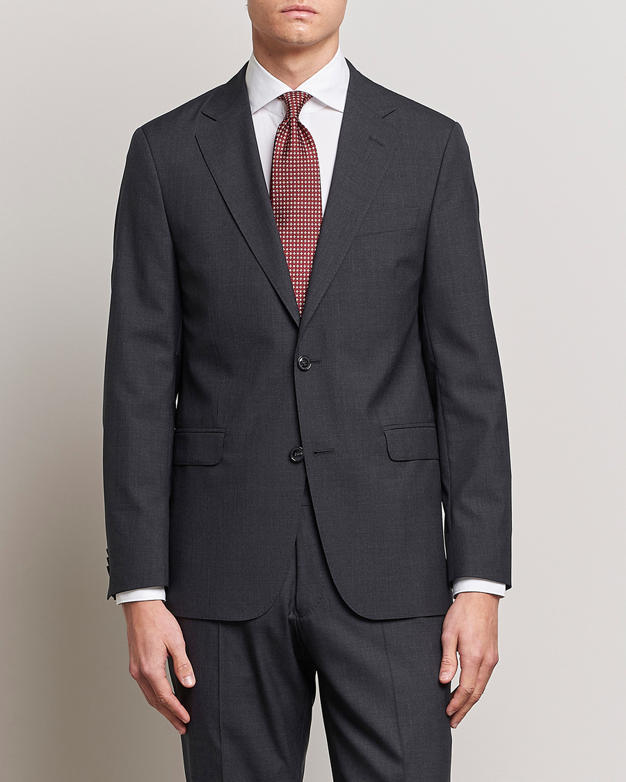 Herr |  | Oscar Jacobson | Falk Wool Suit Grey