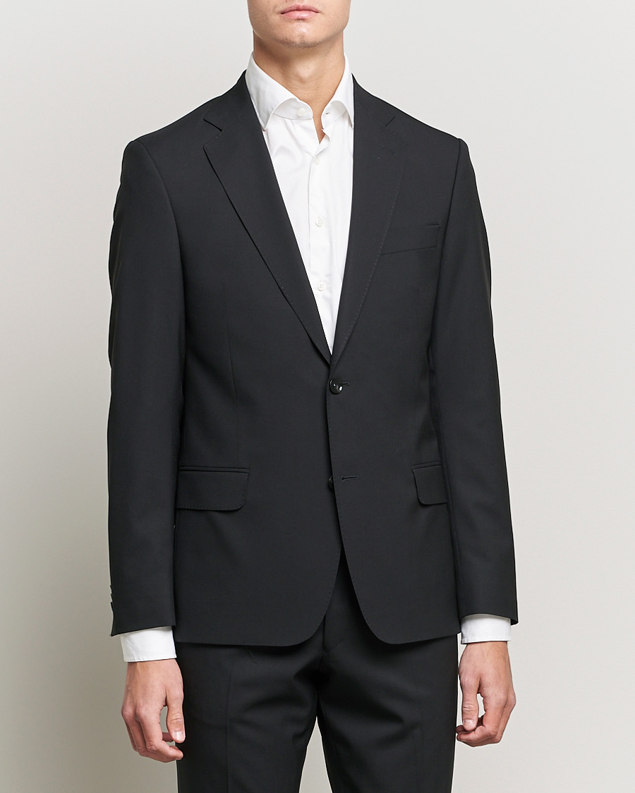 Herr |  | Oscar Jacobson | Edmund Wool Suit Black