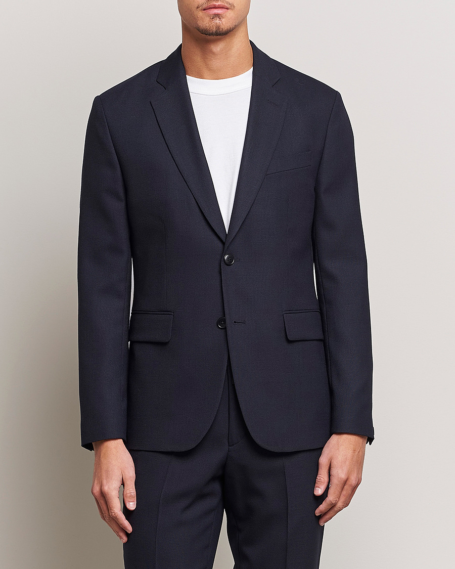 Herr | J.Lindeberg | J.Lindeberg | Hopper Active Hopsack Suit Navy