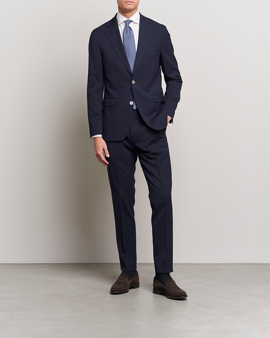 Herr | Kostymer | Oscar Jacobson | Ego Wool Suit Blue