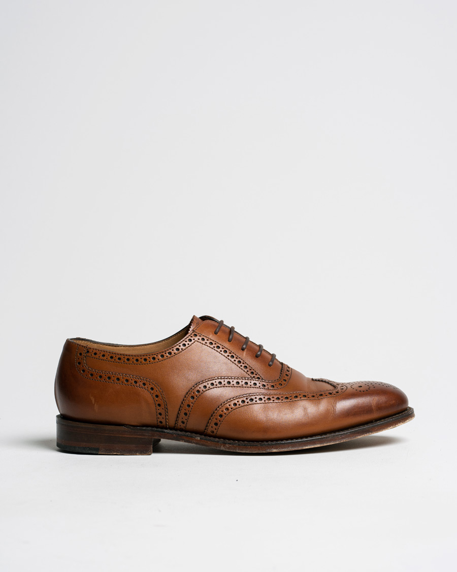 Loake 1880 Buckingham Brogue Brown Burnished Calf Uk95 Eu435 Herr C 8487