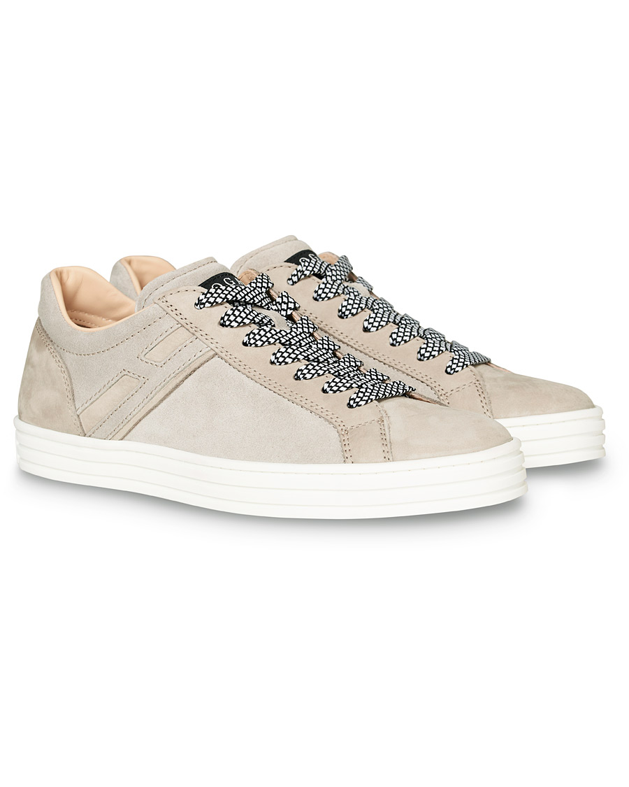 Hogan Rebel Sneaker Beige Suede UK6 EU39 5 Herr Care of Carl