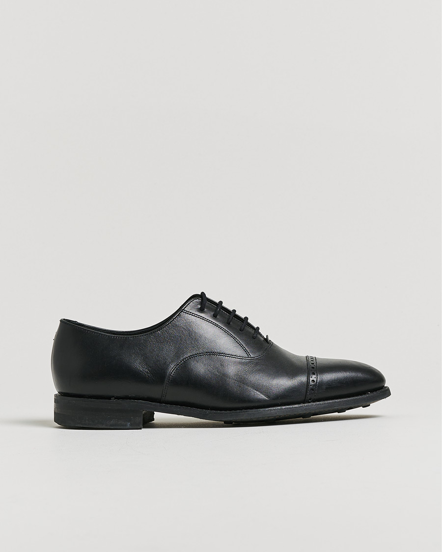 Herr | Loake 1880 Cadogan Oxford Black Calf UK9 - EU43 | Pre-owned | Loake 1880 Cadogan Oxford Black Calf UK9 - EU43