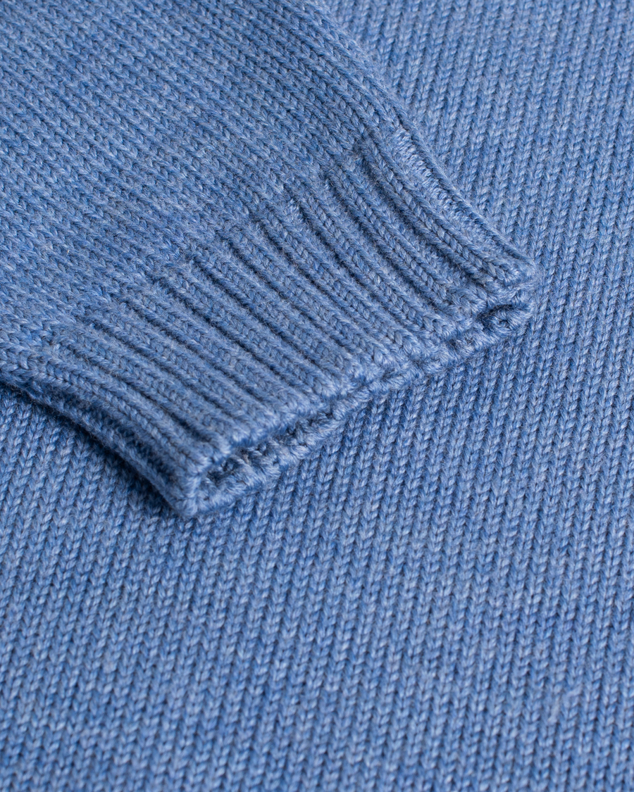 Herr |  | Pre-owned | Zanone Virgin Merino Wool Rollneck Light Blue