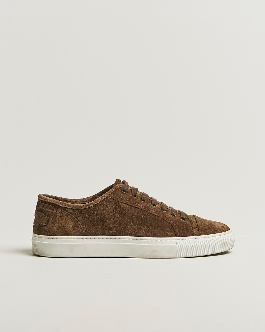Herr | Brioni Casetta Suede Sneakers Brown | Pre-owned | Brioni Casetta Suede Sneakers Brown
