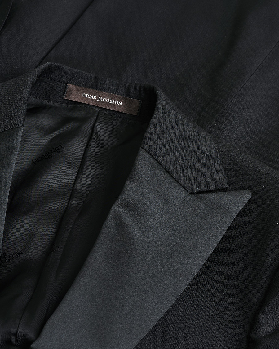 Herr | Pre-owned Kostymer | Pre-owned | Oscar Jacobson Elder & Denz Wool Tuxedo Black 46