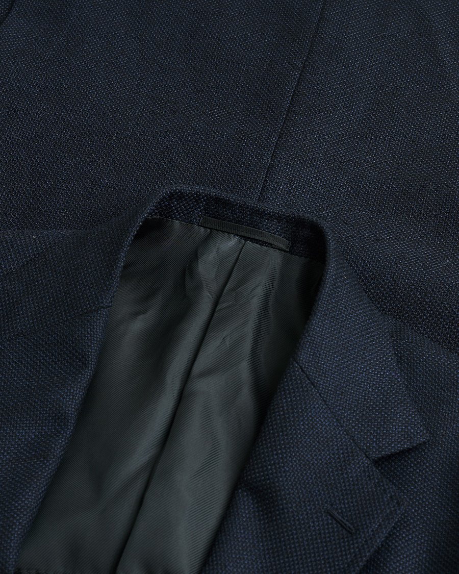 Herr | Ring Jacket Four Season Wool Balloon Blazer Navy 52 | Pre-owned | Ring Jacket Four Season Wool Balloon Blazer Navy 52