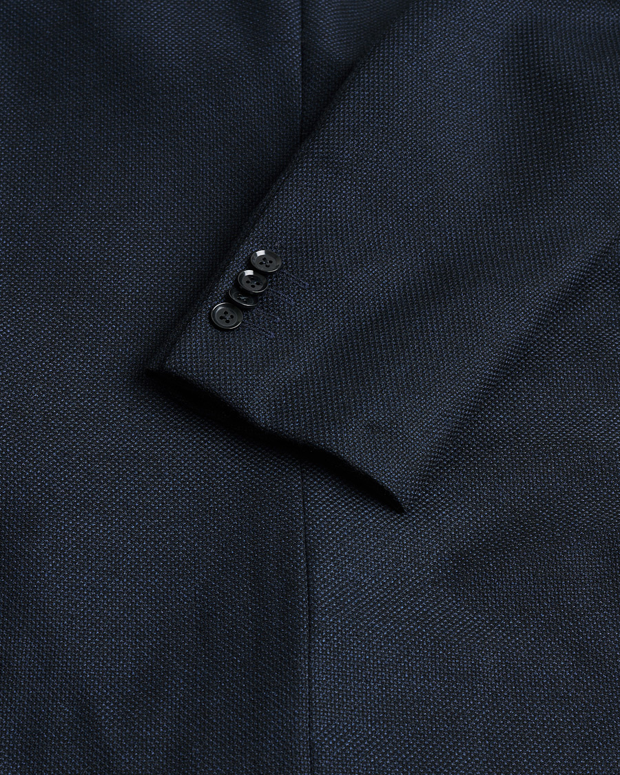 Herr | Ring Jacket Four Season Wool Balloon Blazer Navy 52 | Pre-owned | Ring Jacket Four Season Wool Balloon Blazer Navy 52