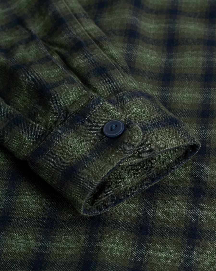 Herr |  | Pre-owned | RRL Farrell Double Pocket Shirt Green S