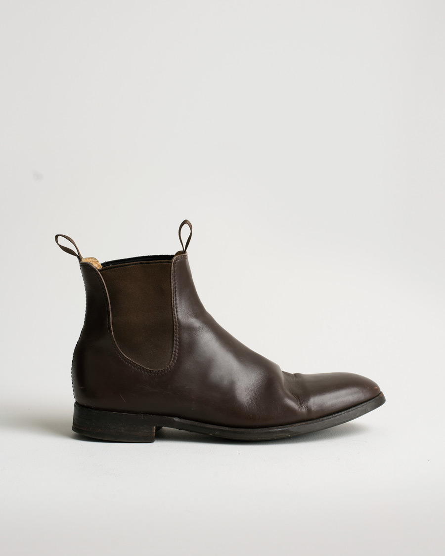 Herr | Myrqvist Granhult Chelsea Boot Dark Brown Calf UK9,5 - EU43 | Pre-owned | Myrqvist Granhult Chelsea Boot Dark Brown Calf UK9,5 - EU43