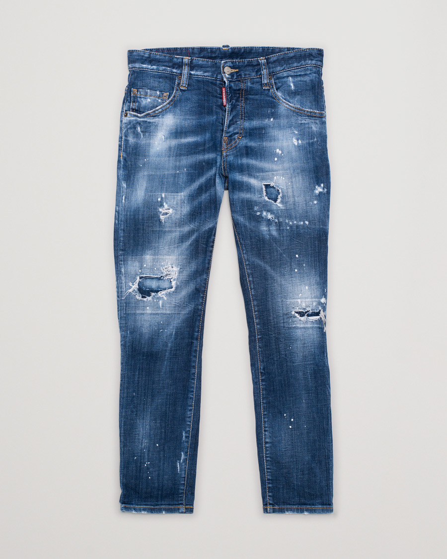 Dsquared2 Skater Jeans Navy Blue 42 | Herr - Care of Carl