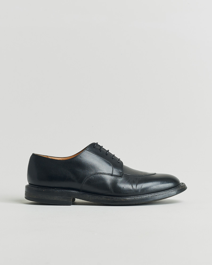 Herr | Church's Carne Dainite Derbys Calf Black UK9 - EU43 | Pre-owned | Church's Carne Dainite Derbys Calf Black UK9 - EU43
