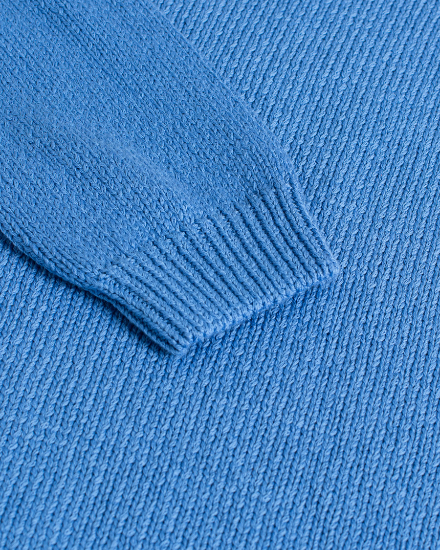 Herr | Pre-owned Tröjor | Pre-owned | Malo Soft Cotton Crewneck Sweater Blue 50