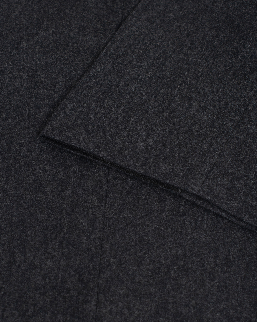 Herr |  | Pre-owned | Pal Zileri Straight Fit Flannel Trousers Dark Grey 50