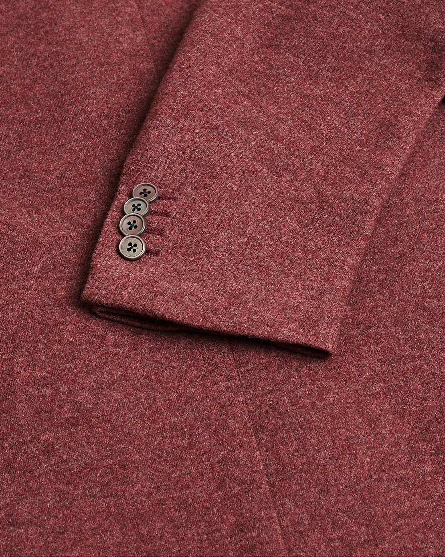 Herr | Pre-owned Kavajer | Pre-owned | Corneliani Unlined Knitted Cashmere Blazer Rust 48