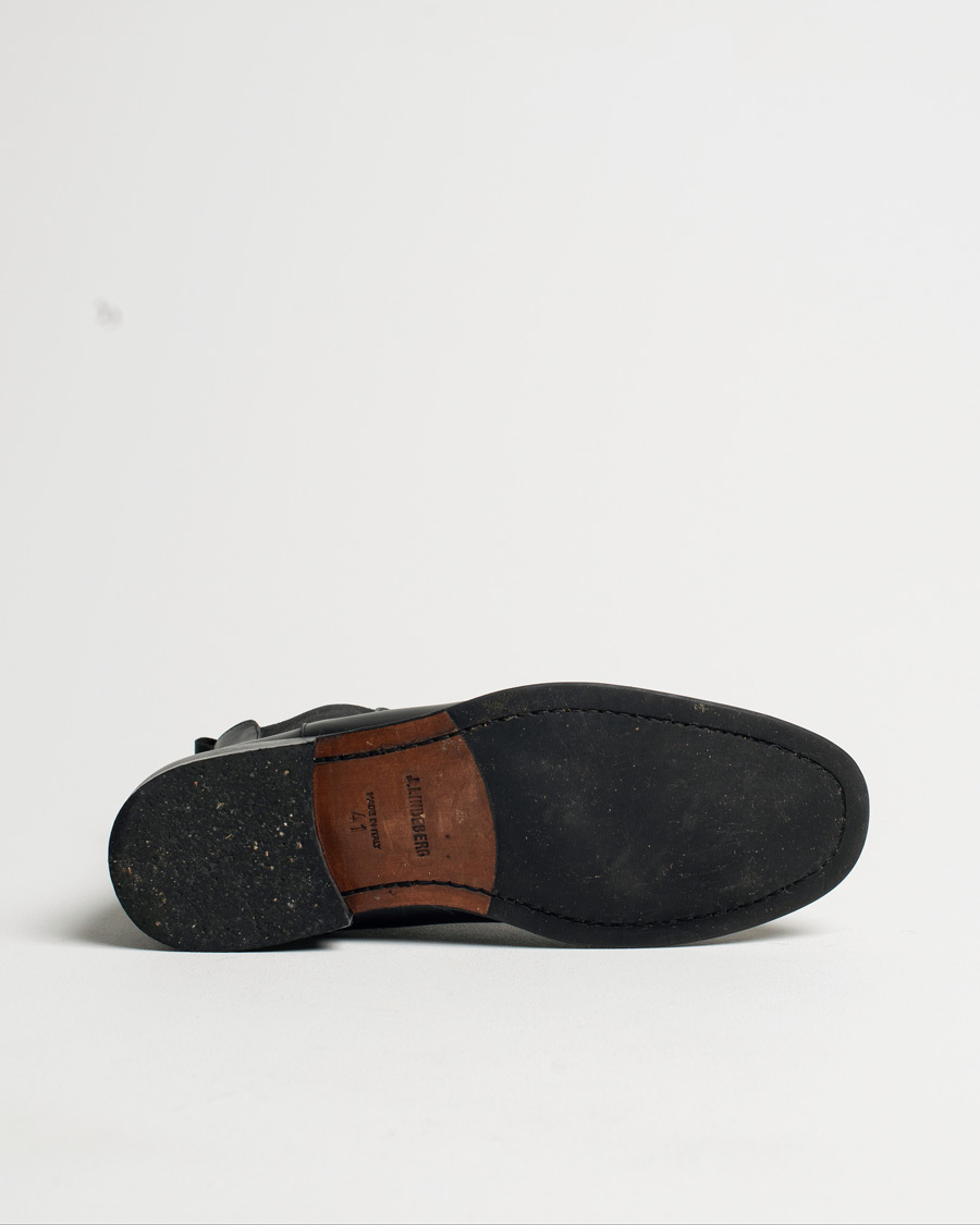 Herr | Pre-owned Randsydda skor | Pre-owned | J.Lindeberg Leather Chelsea Boot Black UK7 - EU41