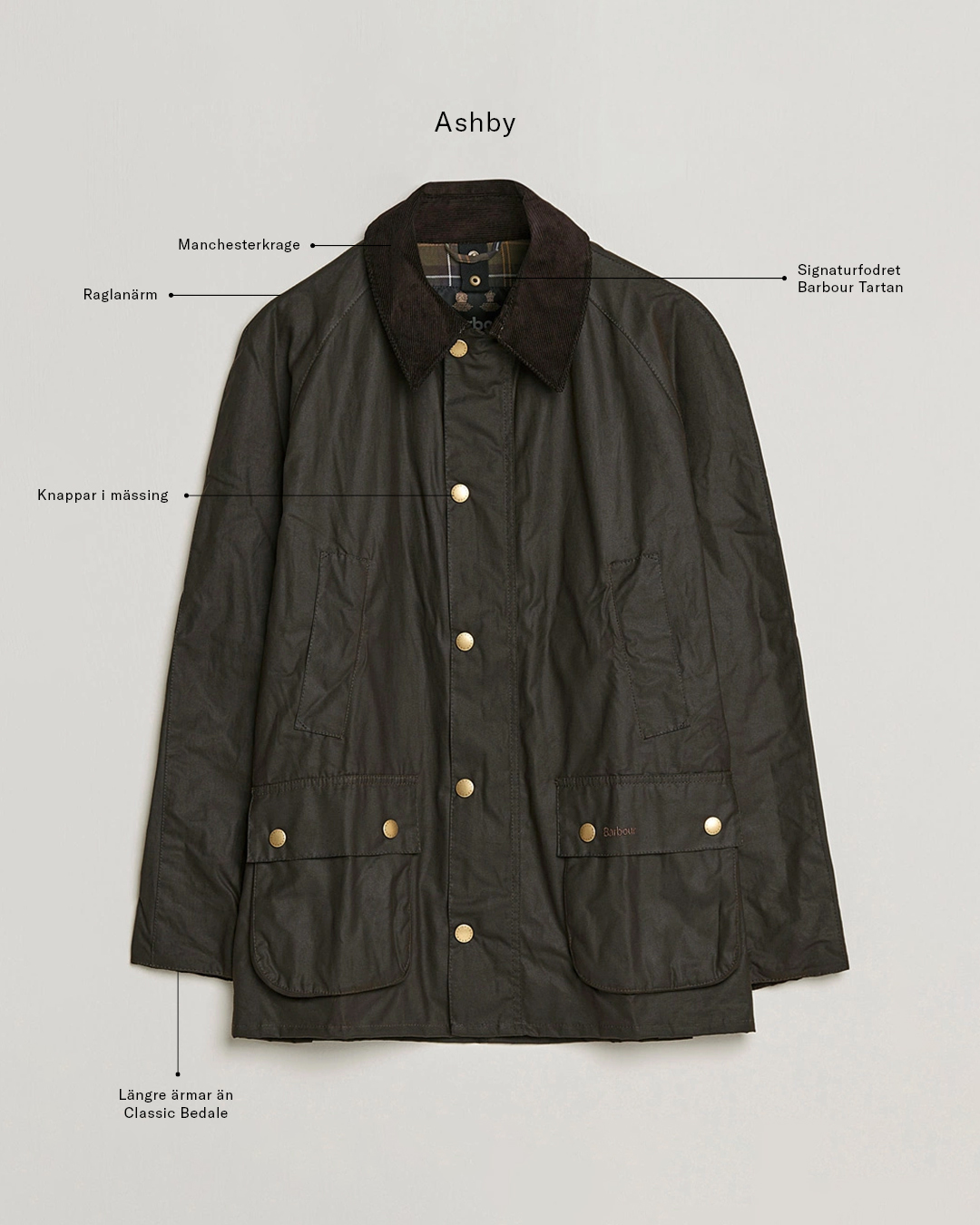 Barbour ashby jacka