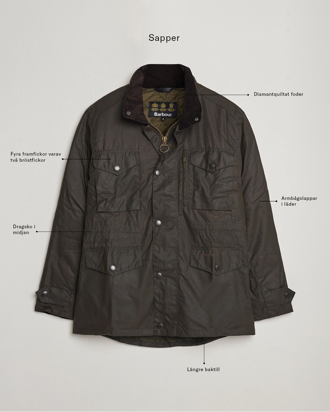 Barbour sapper jacka