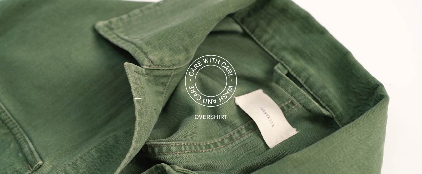 Så tar du hand om och tvättar din overshirt