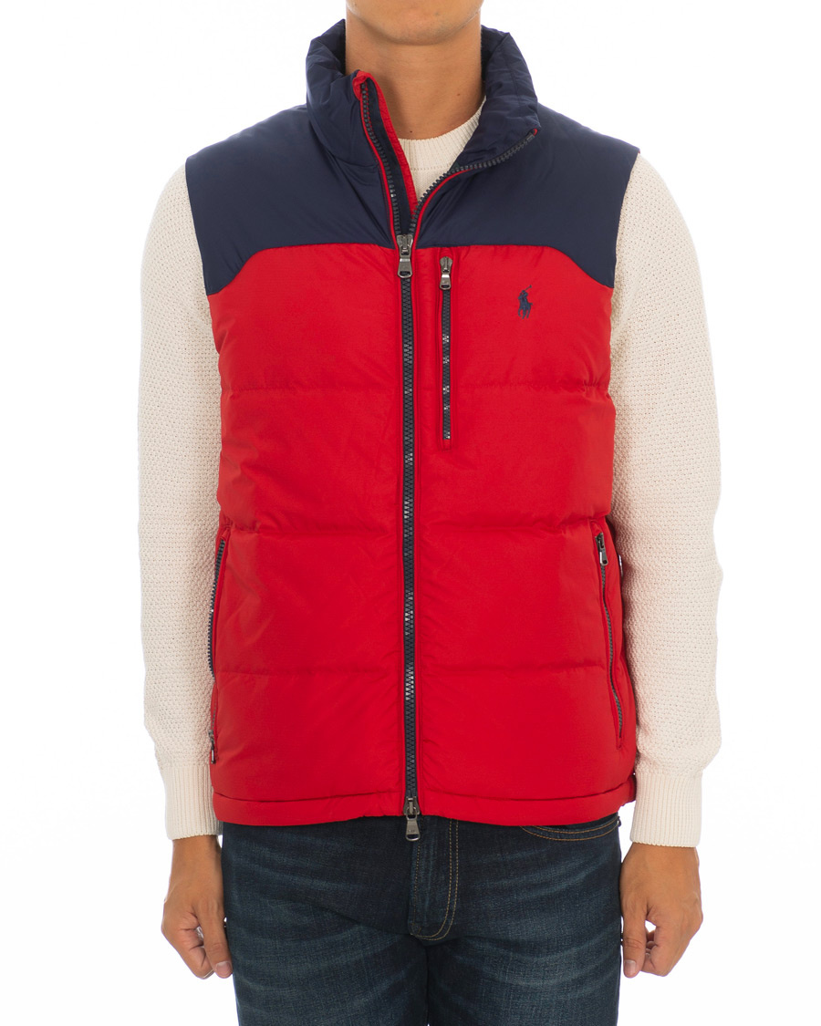 polo ralph lauren down vest