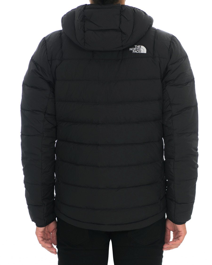 black northface with hood