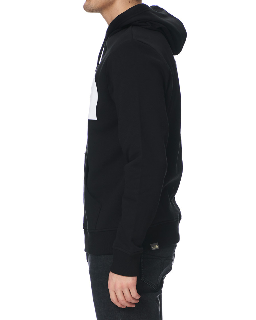 all black northface hoodie