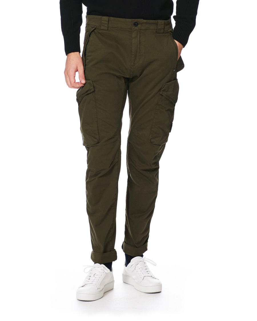 utility olive slim cargo pants