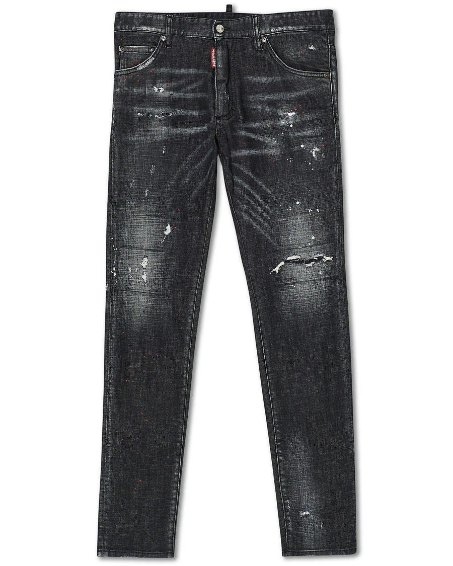 black dsquared jeans mens