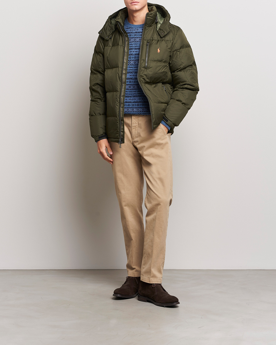 ralph lauren olive coat